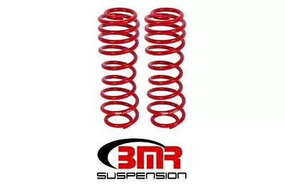 BMR Rear Performance/Drag Lowering Springs Red Fits 05-14 S197 Mustang GT/GT500 • $156.85
