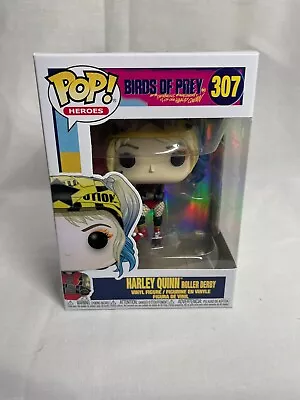 Funko Pop Birds Of Prey - Harley Quinn Roller Derby (307) • £12