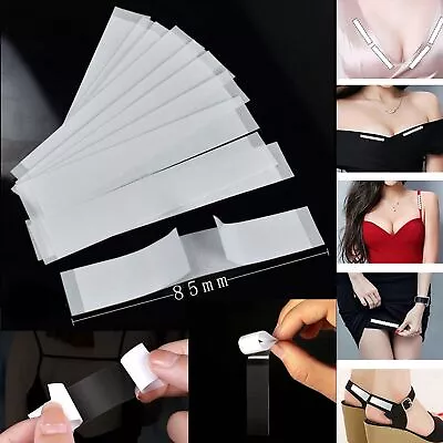 36Pcs Women Clear Double Sided Body Tape Clothes Dress Wig Skin Adhesive Sticker • £2.98