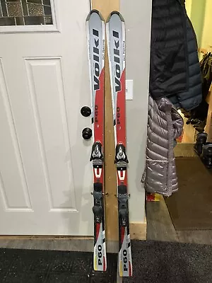 Volkl P60 GC Racing 163 Cm Racing Skis Marker M1000 Bindings • $100