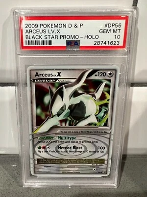 $3.19 • Buy 2009 Pokemon D&P Black Star Promo Arceus Lv.X Holo #DP56 PSA 10 Gem Mint POP 4!