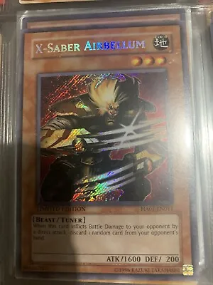 X-Saber Airbellum HA01-EN011 Limited Edition Secret Rare NM • $3.63