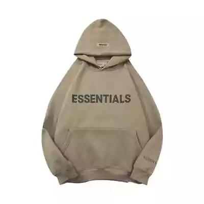 ESSENTIALS Men's & Women's Hoodie Sweatshirt Set 3D Letter Logo Hip Hop Pullover • $32.99