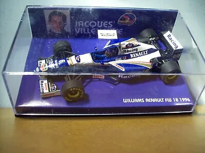 1/43 Minichamps 430 960006 Williams Renault Fw18 1996 Jacques Villeneuve • $19.89