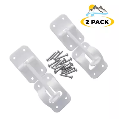 RV T Style 3 1/2  Door Latch - Holder - Catch For Trailer Camper Motor Home C • $7.97