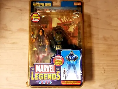 🗨🧬 Toybiz Marvel Legends X-23 (Black Version Apocalypse BAF 2005) Toy Biz 🧬🗨 • $19.99