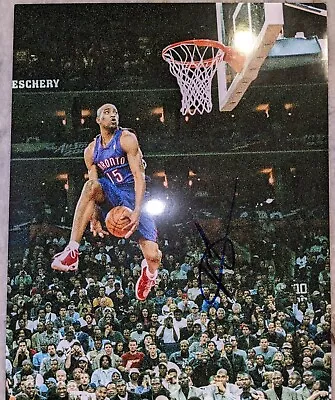 Toronto Raptors Vince Carter Autographed Glossy 8x10 Guaranteed • $59.99