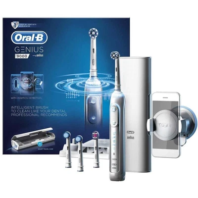 $249 • Buy Oral B Genius 9000 Power Toothbrush (White)