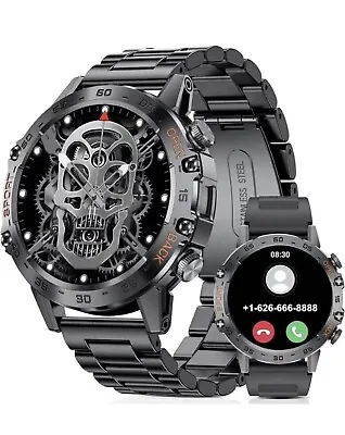 Smart Watch Men Answer /Make Calls 1.39 HD 400mAh Long Battery Fitness Tracker • £29.99