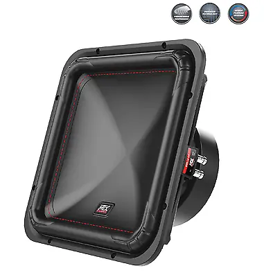 Mtx S6512-44 Dual 4 Ohm 12  Square Subwoofer 1000 Watts Peak Free Shipping • $329.95