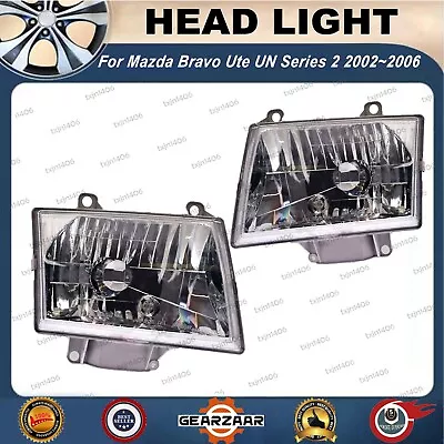 Head Light Lamp Pair LH+RH  For Mazda Bravo Ute UN Series 2 2002~2006 • $100