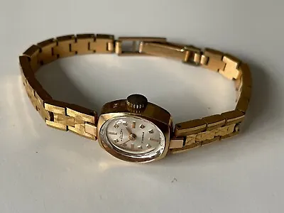 Fabulous Vintage Ladies Gold Plated 20 Microns Felca Wristwatch • $25.27