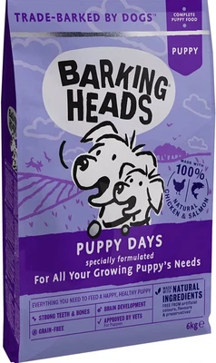 £39.99 • Buy Barking Heads Puppy Days Chicken & Salmon Dry Dog Food - 6kg