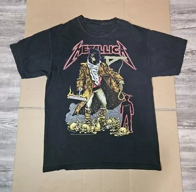 Metallica Unforgiven Retro 2007 Shirt Two Sided Print Size L • $60