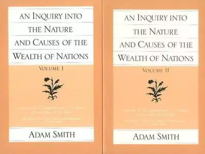An Inquiry Into The Nature & Causes Of The Wealth Of Nations: Volumes 1 & 2 By A • $82.73