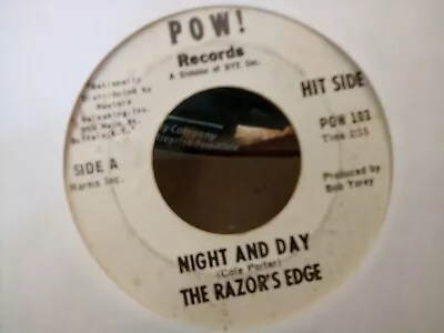 THE RAZOR'S EDGE Night And Day / True Patron Of The Arts POW! 103 Promo Garage • $10