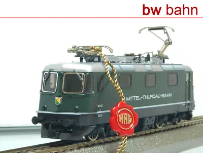 HAG H0 273 Electric Locomotive Re 4/4 II Medium-Thurgau-Train Mthb Green Dc • $349.81