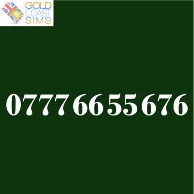 £149 • Buy 0777 66 55 676 Gold Memorable VIP Mobile Phone Number Business Platinum SIM Card