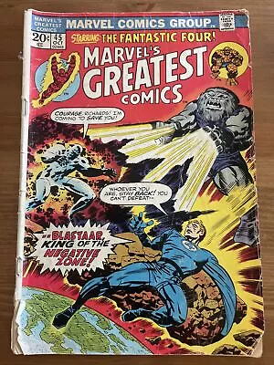 MARVEL'S GREATEST COMICS #45 FANTASTIC FOUR BLASTAAR BLACK BOLT Lower Grade • $5