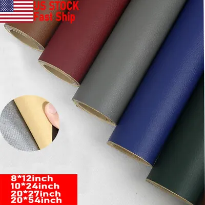 Vinyl Fabric Faux Leather Patches Auto Furniture Upholstery Repair US • $6.64