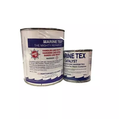 Marine Tex Epoxy Putty Repair Kit White | Quart | RM307K • $139.99