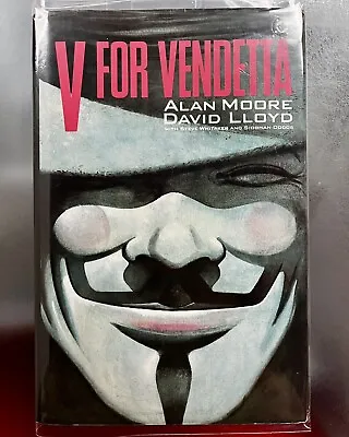 $149.95 • Buy V For Vendetta Hardcover 1st Print (1990) HTF DC Comics Alan Moore David Lloyd