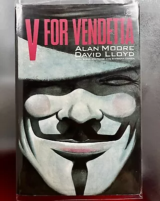 V For Vendetta Hardcover 1st Print (1990) HTF DC Comics Alan Moore David Lloyd • $149.95