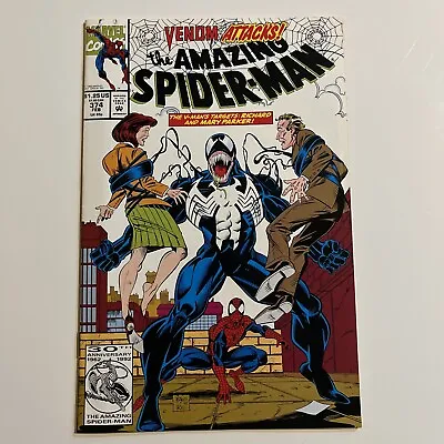 The Amazing Spider-Man #374 Venom Attacks! 1992 • $16.99