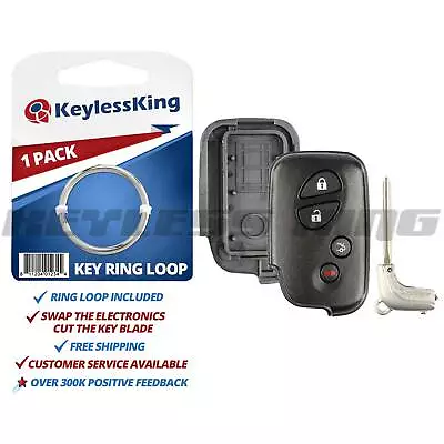 New Replacement Keyless Remote Shell Case Smart Prox Blank Key Blade With Insert • $9.95