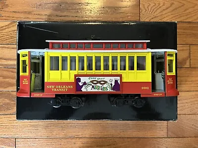 + K-Line O Scale K2627-04 New Orleans Operating Electric Transit Trolley LNIB • $95