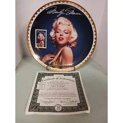 The Bradford Exchange Marilyn Monroe Sultry Yet Regal ©1995 • $19.99
