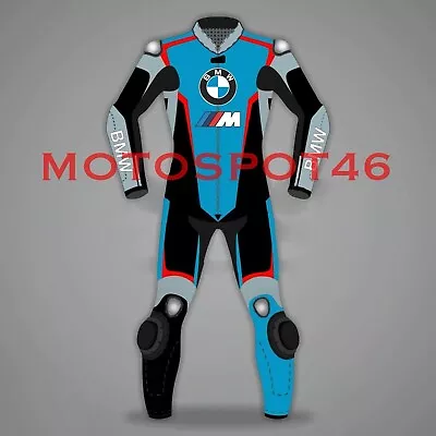 Motorcycle Leather Racing Suit One Piece Regular Size And Custom BMW Motorrad • $599