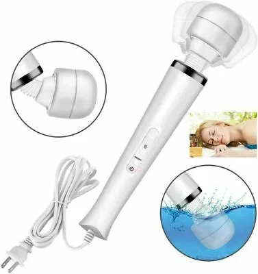 Cord Handheld Massager Vibrating Massage Full Body Therapy Motor 20 Speed* • $17.75