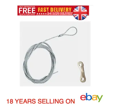 Garage Door Lock Cable Latch Cables For HENDERSON GARADOR CARDALE SPARES PART • £3.95