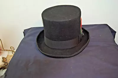 Vintage Jaxon Wool Top Hat 7 1/8  Worn With Kilt No Reserve Must See!! • $29.95