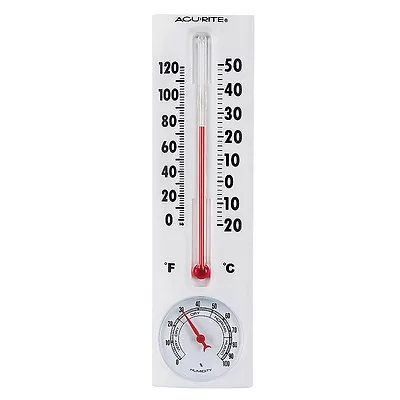 Acurite 339 Dial Thermometer Humidity For Chicken Poultry Quail Egg Incubator • $9.95