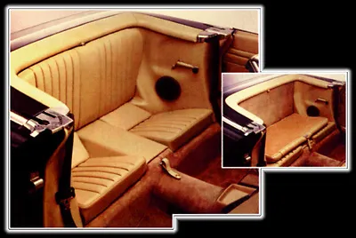 Mercedes R107sl Folding Rear Jump Seat-leather-mb 560sl380sl450sl350sl500sl • $1995