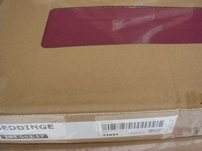 £129 • Buy * New IKEA Beddinge 3-Seater Sofa Bed COVER In KNISA CERISE 703.064.17 Slipcover