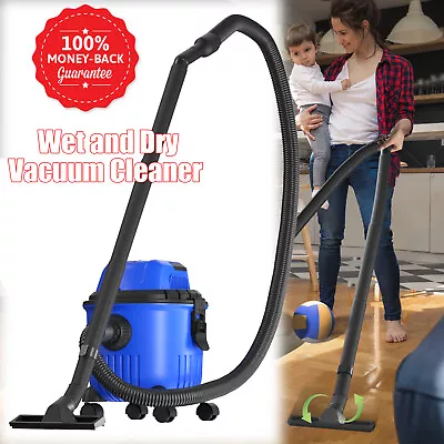 Dayplus Wet & Dry Vacuum Cleaner 15L 1800W 230V Car Valet Home Carpet Clean UK • £47.98