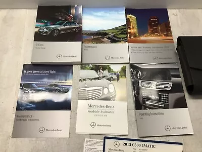 2013 C300 Mercedes Benz OEM Owners Manual Book Set 4955806 • $116.96