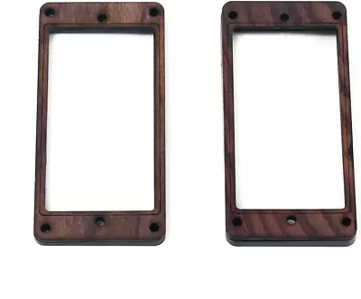 2 Pcs Rosewood Guitar Humbucker Pickups Rings Fit Epiphone Les Paul LP • $18.47