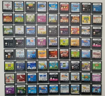 Nintendo DS Games Cartridge Only - Choose Your Titles A To L FAST SHIPPING • $8.99