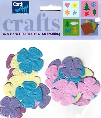 Card Art Crafts Accessories For Crafts & Cardmaking Embossed Paper Flowers Asstd • £1.99