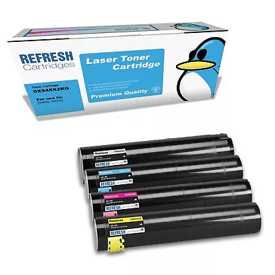 Refresh Cartridges Full Set Of 4 X940e/X945e XL Toners Compatible With Lexmark • £445.67