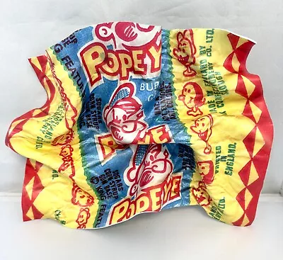 ORIGINAL Paul Rousso Hand-Sculpted Popeye Bubble Gum Wrapper 2020 • $500