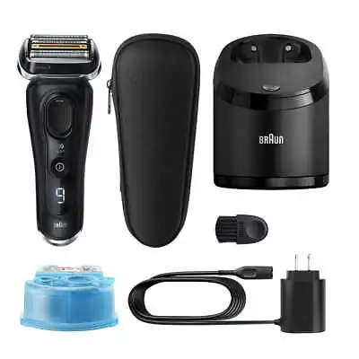 Braun Series 9 Shaver With Clean And Charge System Wet Or Dry 100-240V NEW • $369.26