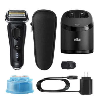 Braun Series 9 Shaver With Clean And Charge System Wet Or Dry 100-240V NEW • $369.26