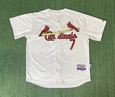 Majestic St. Louis Cardinals Matt Holliday #7 Jersey Size 52 • $71.99