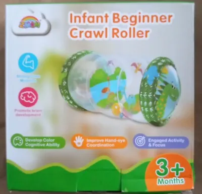 Inflatable Baby Beginner Crawling Roller Toy Crawl Game Early Educational Gifts. • £5