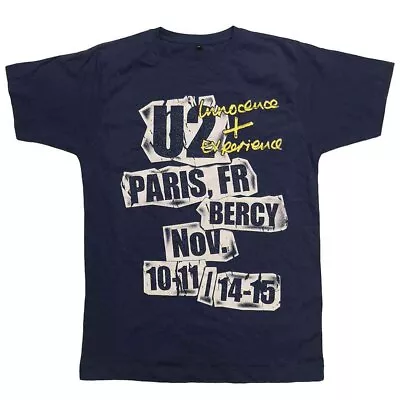 U2 I+E Paris Event 2015 Official Tee T-Shirt Mens • £15.99